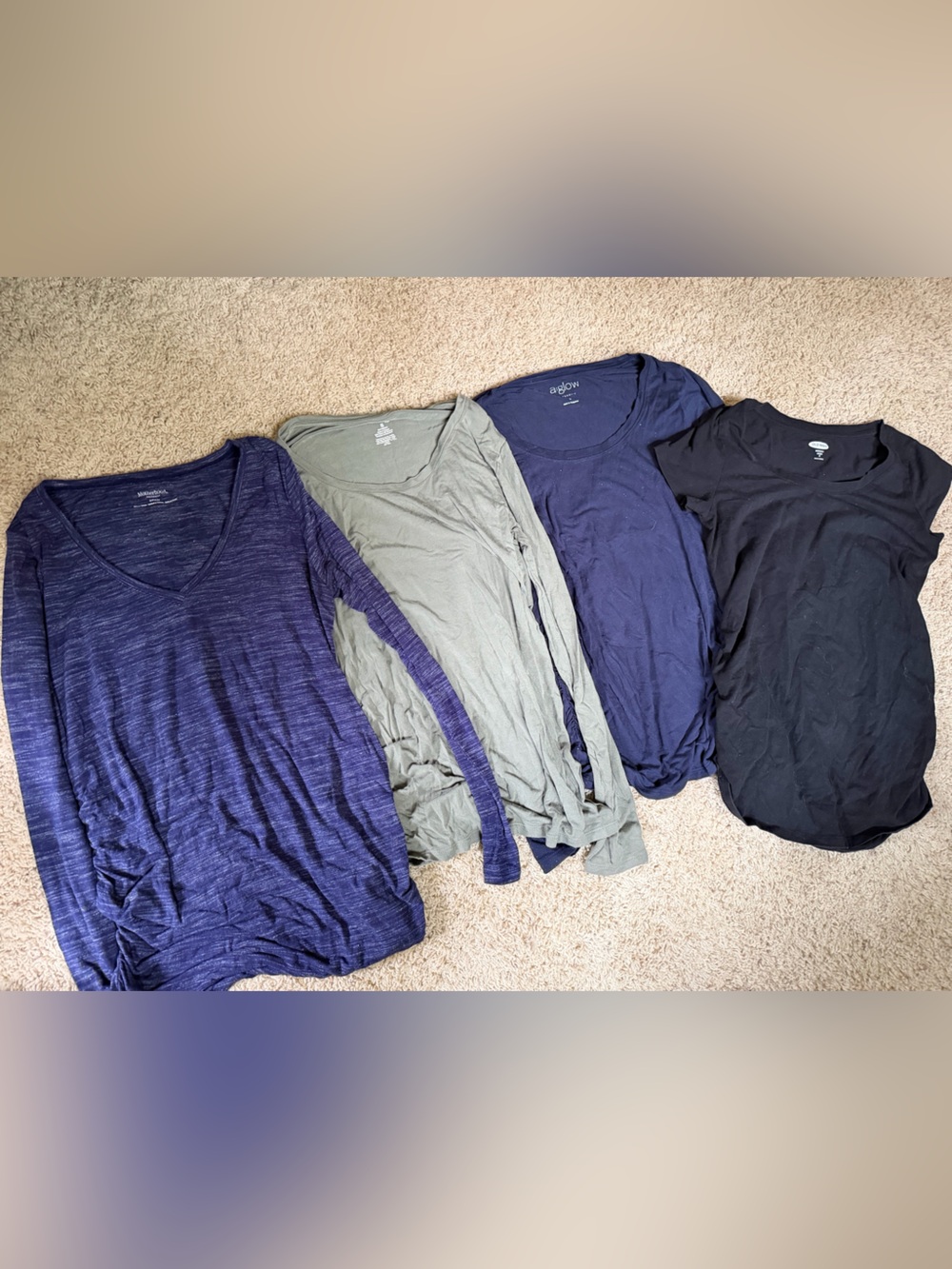 4 maternity shirts